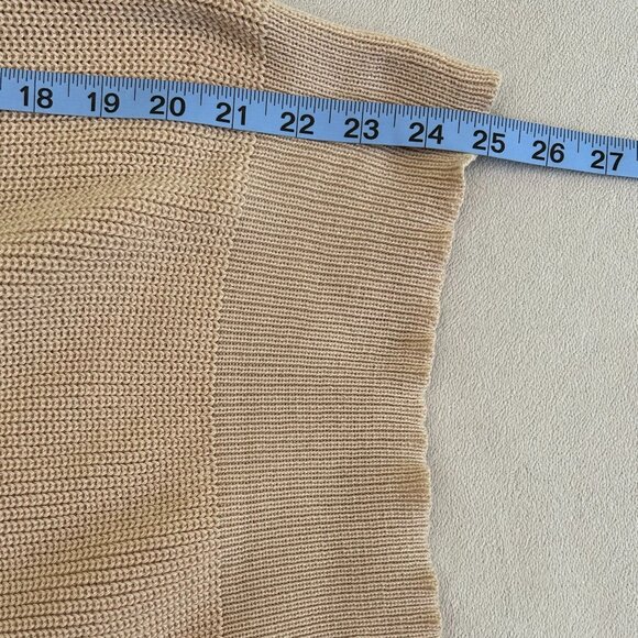 XXXiticat Capped Sleeve Sweater Vest Mock Turtle Knit Pullover Tank Shirt S M - Picture 8 of 9